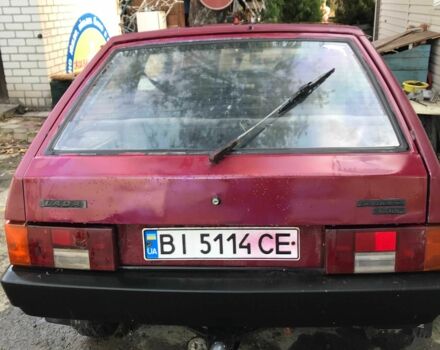 Красный ВАЗ 2108, объемом двигателя 1.2 л и пробегом 300 тыс. км за 0 $, фото 1 на Automoto.ua