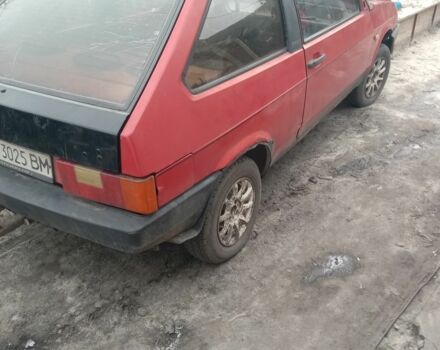 Красный ВАЗ 2108, объемом двигателя 1.3 л и пробегом 160 тыс. км за 355 $, фото 1 на Automoto.ua