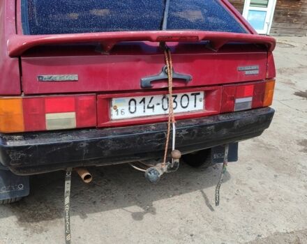 Красный ВАЗ 2108, объемом двигателя 1 л и пробегом 75 тыс. км за 604 $, фото 3 на Automoto.ua