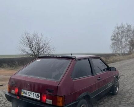 Красный ВАЗ 2108, объемом двигателя 1 л и пробегом 1000 тыс. км за 868 $, фото 1 на Automoto.ua