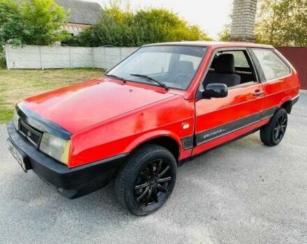 Красный ВАЗ 2108, объемом двигателя 5.5 л и пробегом 3 тыс. км за 355 $, фото 2 на Automoto.ua