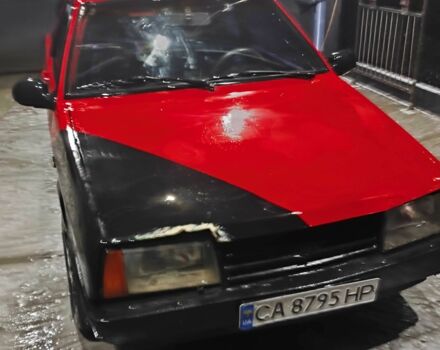 Красный ВАЗ 2108, объемом двигателя 1.3 л и пробегом 333 тыс. км за 384 $, фото 6 на Automoto.ua