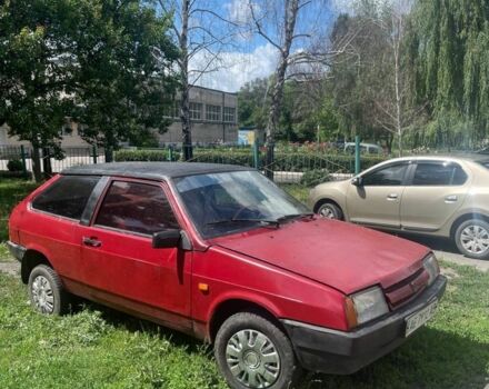 Красный ВАЗ 2108, объемом двигателя 1.5 л и пробегом 3 тыс. км за 250 $, фото 1 на Automoto.ua
