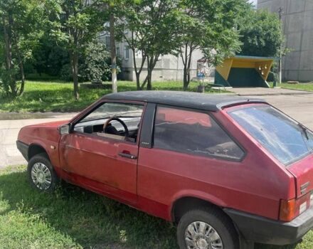 Красный ВАЗ 2108, объемом двигателя 1.5 л и пробегом 3 тыс. км за 250 $, фото 3 на Automoto.ua