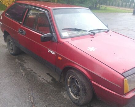 Красный ВАЗ 2108, объемом двигателя 1.5 л и пробегом 40 тыс. км за 763 $, фото 2 на Automoto.ua