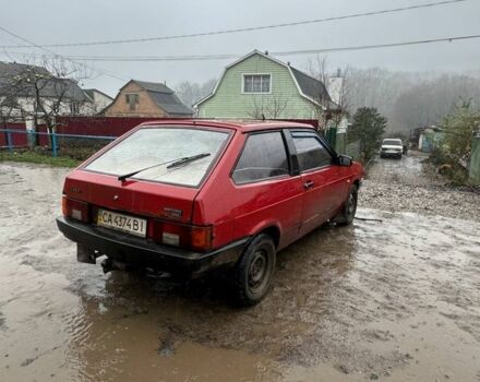 Красный ВАЗ 2108, объемом двигателя 0 л и пробегом 50 тыс. км за 437 $, фото 3 на Automoto.ua