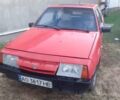Красный ВАЗ 2108, объемом двигателя 1.3 л и пробегом 700 тыс. км за 600 $, фото 1 на Automoto.ua