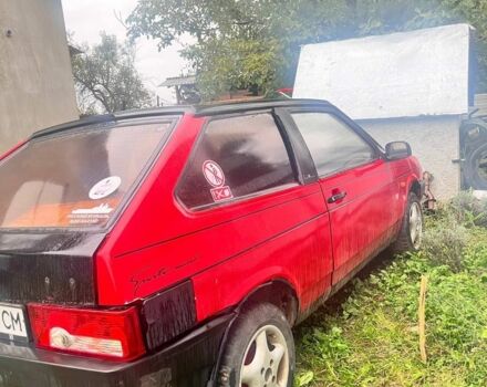 Красный ВАЗ 2108, объемом двигателя 1.1 л и пробегом 200 тыс. км за 950 $, фото 1 на Automoto.ua