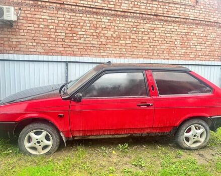 Красный ВАЗ 2108, объемом двигателя 1.1 л и пробегом 200 тыс. км за 950 $, фото 2 на Automoto.ua