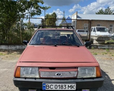 Красный ВАЗ 2108, объемом двигателя 1.3 л и пробегом 51 тыс. км за 230 $, фото 2 на Automoto.ua