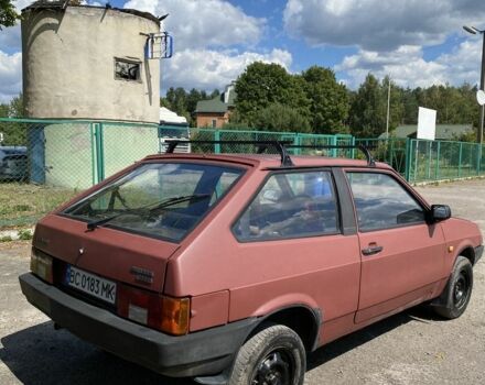 Красный ВАЗ 2108, объемом двигателя 1.3 л и пробегом 51 тыс. км за 230 $, фото 3 на Automoto.ua