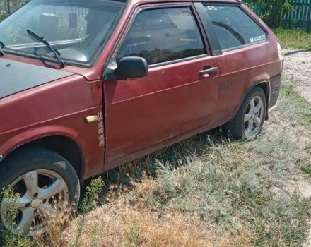Красный ВАЗ 2108, объемом двигателя 1 л и пробегом 1000 тыс. км за 968 $, фото 1 на Automoto.ua