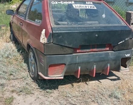 Красный ВАЗ 2108, объемом двигателя 1 л и пробегом 1000 тыс. км за 968 $, фото 2 на Automoto.ua