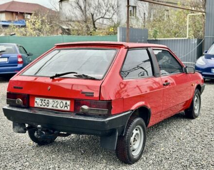Красный ВАЗ 2108, объемом двигателя 1.3 л и пробегом 128 тыс. км за 900 $, фото 5 на Automoto.ua
