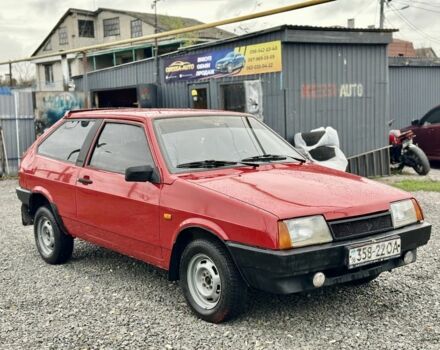 Красный ВАЗ 2108, объемом двигателя 1.3 л и пробегом 128 тыс. км за 900 $, фото 3 на Automoto.ua