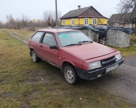 Красный ВАЗ 2108, объемом двигателя 1.5 л и пробегом 150 тыс. км за 477 $, фото 1 на Automoto.ua