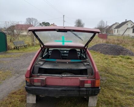 Красный ВАЗ 2108, объемом двигателя 1.5 л и пробегом 150 тыс. км за 477 $, фото 3 на Automoto.ua