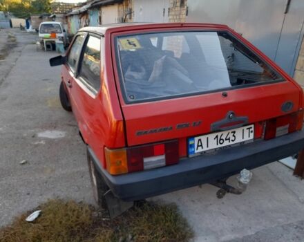 Красный ВАЗ 2108, объемом двигателя 1.1 л и пробегом 12 тыс. км за 350 $, фото 2 на Automoto.ua