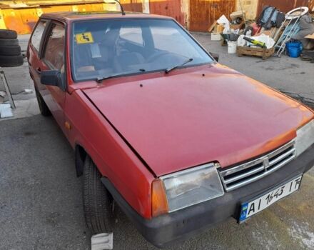 Красный ВАЗ 2108, объемом двигателя 1.1 л и пробегом 12 тыс. км за 350 $, фото 1 на Automoto.ua
