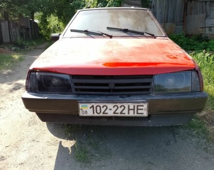 Красный ВАЗ 2108, объемом двигателя 0 л и пробегом 1000 тыс. км за 481 $, фото 1 на Automoto.ua