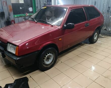 Красный ВАЗ 2108, объемом двигателя 2 л и пробегом 20 тыс. км за 760 $, фото 1 на Automoto.ua