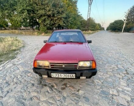 Красный ВАЗ 2108, объемом двигателя 1.3 л и пробегом 100 тыс. км за 485 $, фото 1 на Automoto.ua