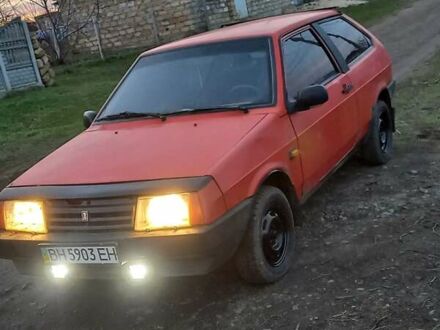 Красный ВАЗ 2108, объемом двигателя 1.3 л и пробегом 358 тыс. км за 1050 $, фото 1 на Automoto.ua