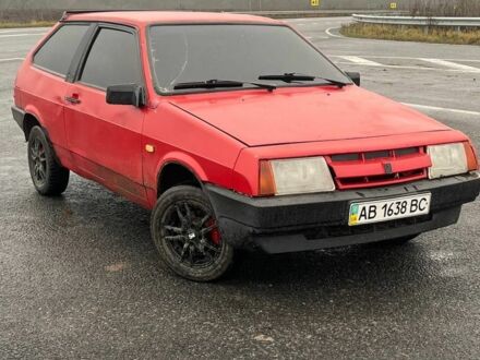 Красный ВАЗ 2108, объемом двигателя 1.3 л и пробегом 140 тыс. км за 710 $, фото 1 на Automoto.ua