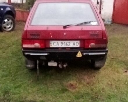 Красный ВАЗ 2108, объемом двигателя 2 л и пробегом 250 тыс. км за 640 $, фото 1 на Automoto.ua