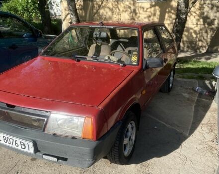 Красный ВАЗ 2108, объемом двигателя 1.3 л и пробегом 3 тыс. км за 1200 $, фото 1 на Automoto.ua