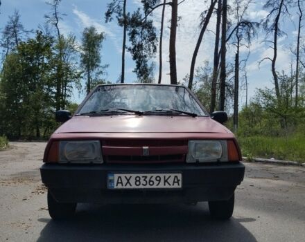 Красный ВАЗ 2108, объемом двигателя 1.3 л и пробегом 90 тыс. км за 450 $, фото 1 на Automoto.ua