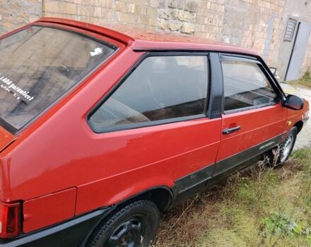 Красный ВАЗ 2108, объемом двигателя 1.3 л и пробегом 200 тыс. км за 952 $, фото 1 на Automoto.ua