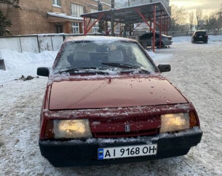 Красный ВАЗ 2108, объемом двигателя 1.3 л и пробегом 29 тыс. км за 416 $, фото 1 на Automoto.ua