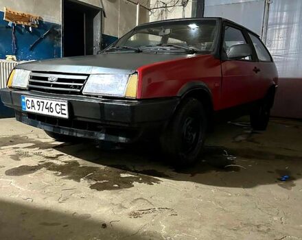 Красный ВАЗ 2108, объемом двигателя 1.3 л и пробегом 450 тыс. км за 640 $, фото 1 на Automoto.ua