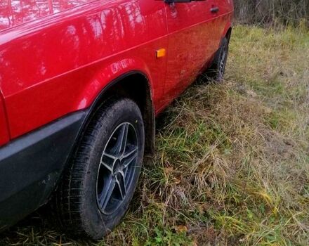 Красный ВАЗ 2108, объемом двигателя 1.3 л и пробегом 0 тыс. км за 3000 $, фото 1 на Automoto.ua