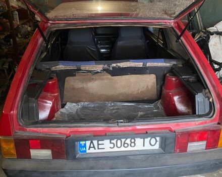 Красный ВАЗ 2108, объемом двигателя 1.3 л и пробегом 46 тыс. км за 953 $, фото 1 на Automoto.ua