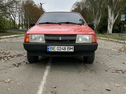 Красный ВАЗ 2108, объемом двигателя 1.3 л и пробегом 3 тыс. км за 2100 $, фото 1 на Automoto.ua