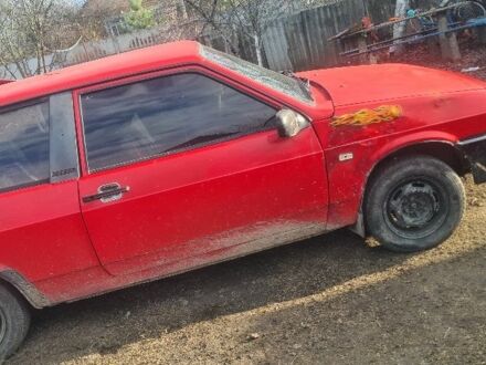 Красный ВАЗ 2108, объемом двигателя 1.3 л и пробегом 76 тыс. км за 689 $, фото 1 на Automoto.ua