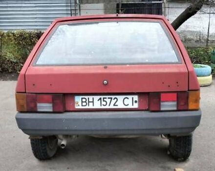 Красный ВАЗ 2108, объемом двигателя 1.3 л и пробегом 63 тыс. км за 1000 $, фото 1 на Automoto.ua