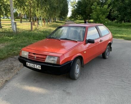 Красный ВАЗ 2108, объемом двигателя 1.5 л и пробегом 207 тыс. км за 704 $, фото 1 на Automoto.ua