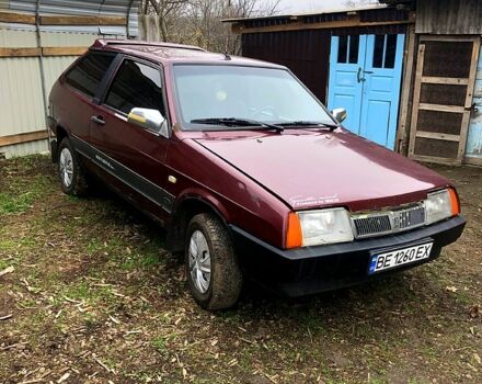 Червоний ВАЗ 2108, об'ємом двигуна 1.3 л та пробігом 200 тис. км за 1100 $, фото 1 на Automoto.ua