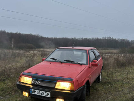 Красный ВАЗ 2108, объемом двигателя 1.29 л и пробегом 1 тыс. км за 1000 $, фото 1 на Automoto.ua