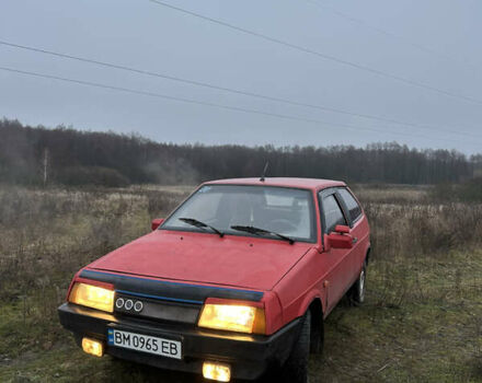 Красный ВАЗ 2108, объемом двигателя 1.29 л и пробегом 1 тыс. км за 1000 $, фото 1 на Automoto.ua