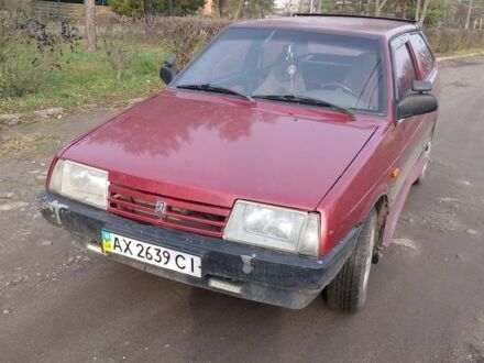 Красный ВАЗ 2108, объемом двигателя 2 л и пробегом 1000 тыс. км за 470 $, фото 1 на Automoto.ua