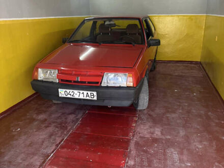 Красный ВАЗ 2108, объемом двигателя 1.3 л и пробегом 87 тыс. км за 2100 $, фото 1 на Automoto.ua