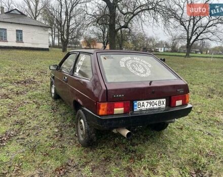 Красный ВАЗ 2108, объемом двигателя 1.3 л и пробегом 333 тыс. км за 600 $, фото 1 на Automoto.ua