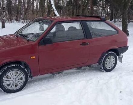 Красный ВАЗ 2108, объемом двигателя 1.29 л и пробегом 50 тыс. км за 1350 $, фото 1 на Automoto.ua