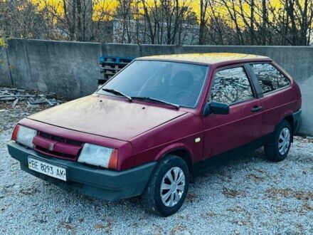 Красный ВАЗ 2108, объемом двигателя 1.5 л и пробегом 149 тыс. км за 850 $, фото 1 на Automoto.ua