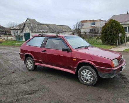 Красный ВАЗ 2108, объемом двигателя 1.3 л и пробегом 199 тыс. км за 850 $, фото 1 на Automoto.ua