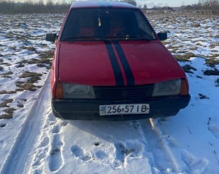 Червоний ВАЗ 2108, об'ємом двигуна 1.3 л та пробігом 263 тис. км за 650 $, фото 1 на Automoto.ua